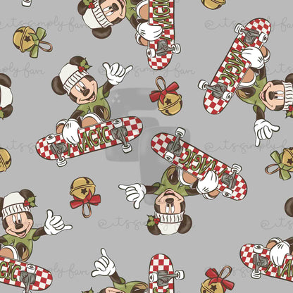 3 Month Patreon Tier Bundle - Skater Mouse XMas