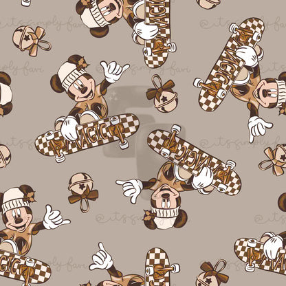 3 Month Patreon Tier Bundle - Skater Mouse XMas