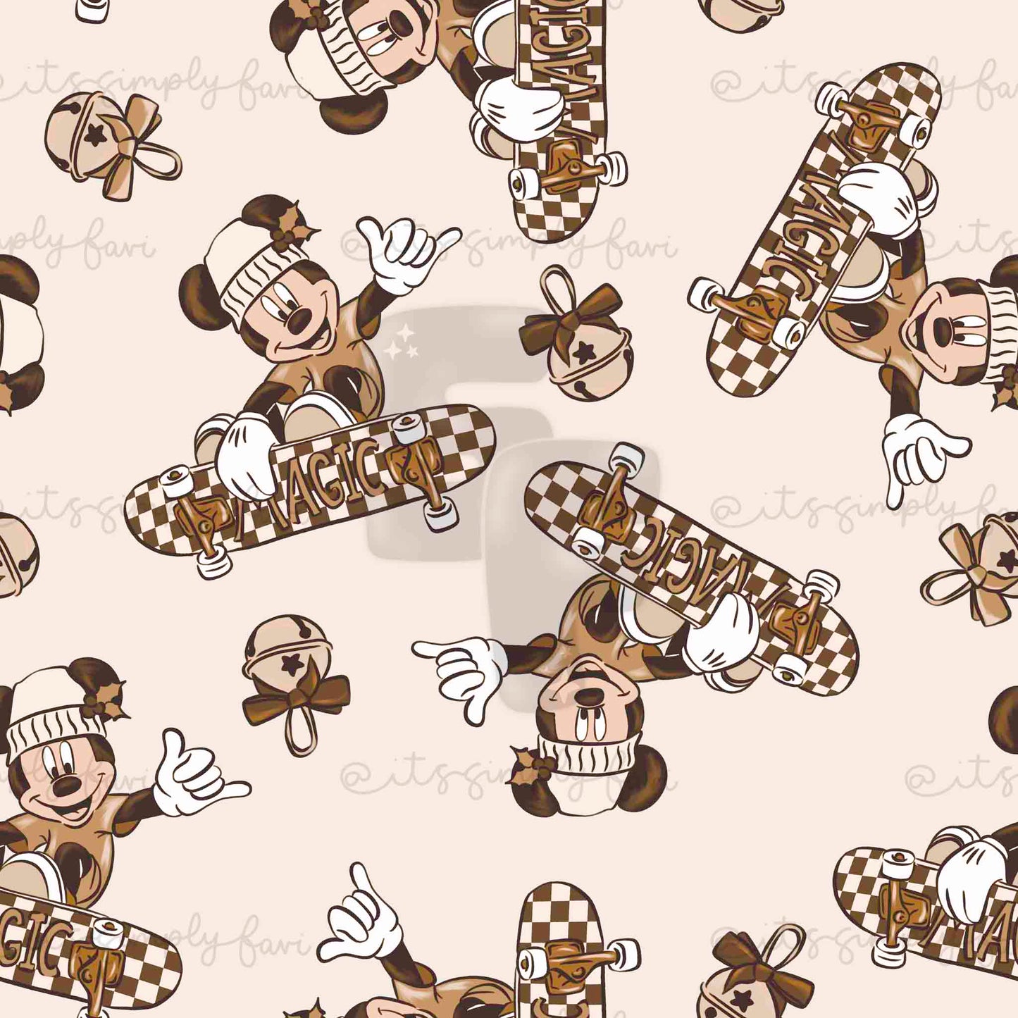 3 Month Patreon Tier Bundle - Skater Mouse XMas