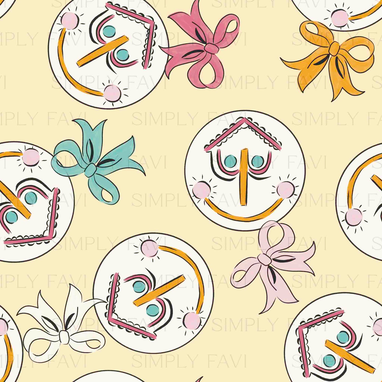 Magical Small World - Clock