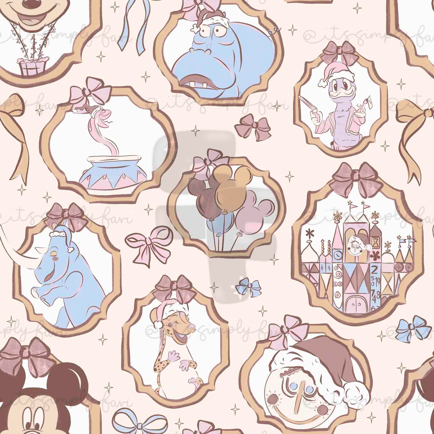 Small World Boho Seamless Bundle