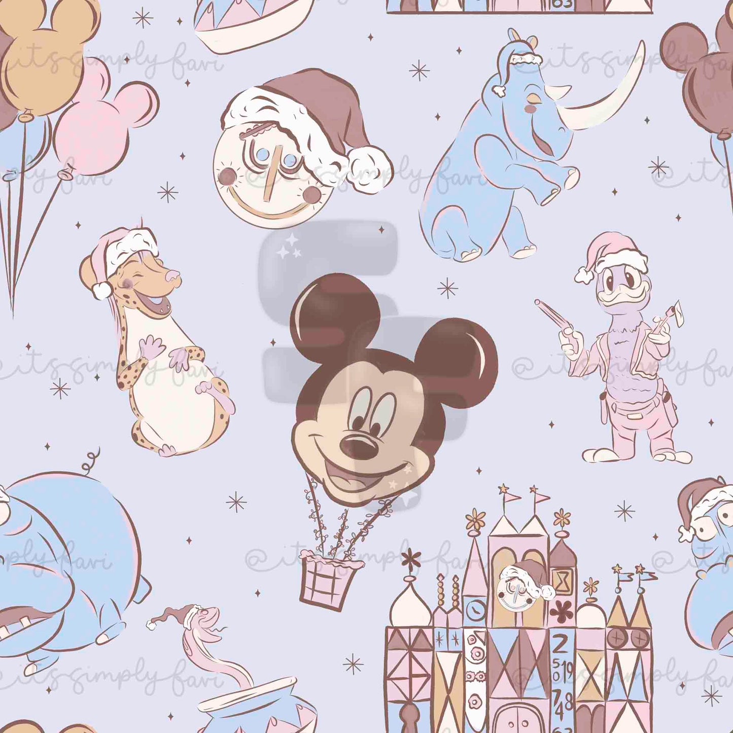 Small World Boho Seamless Bundle