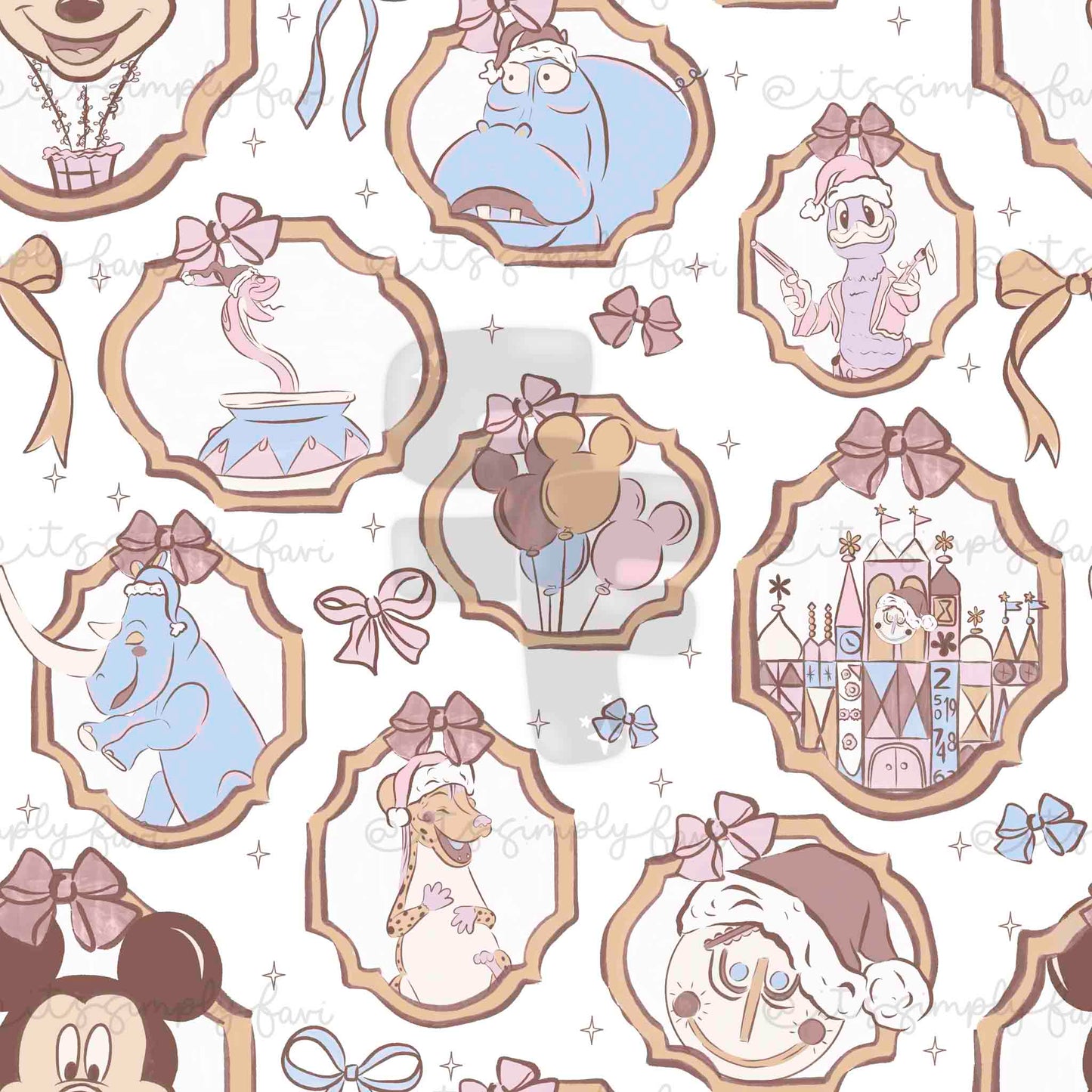 Small World Boho Seamless Bundle