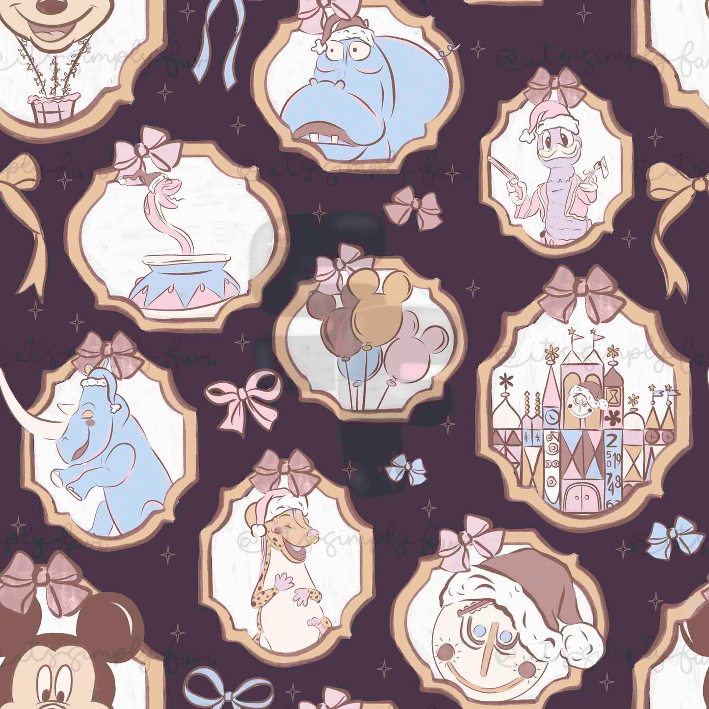 Small World Boho Seamless Bundle