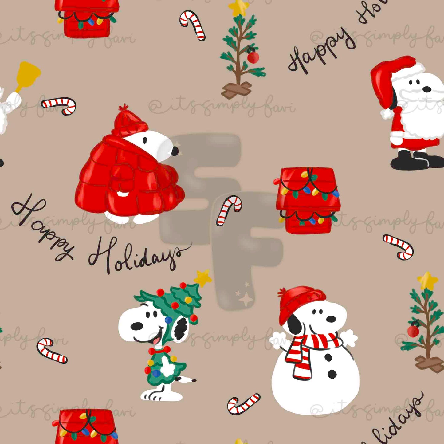 Snoop Christmas Coordinate (Bundle)