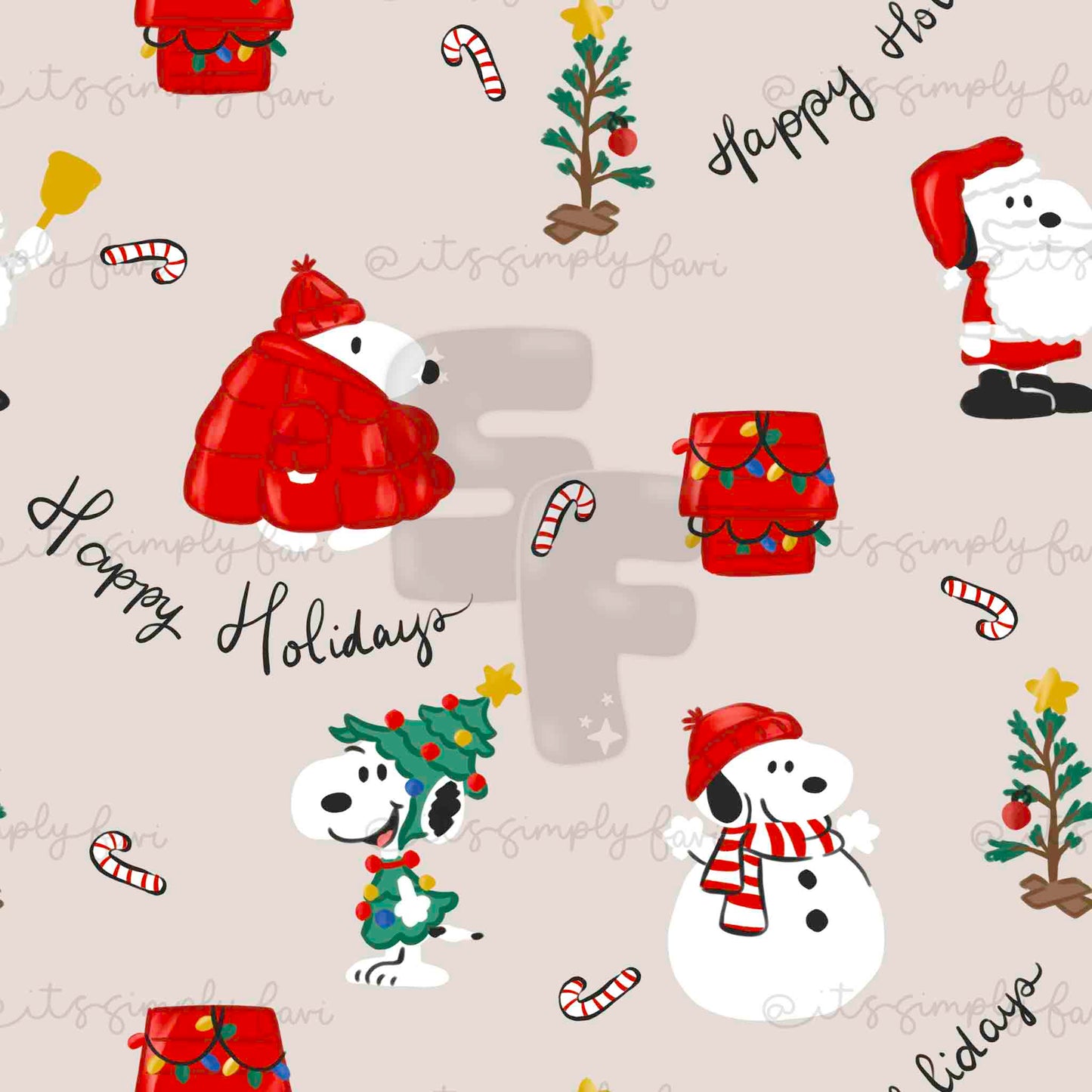 Snoop Christmas Coordinate (Bundle)