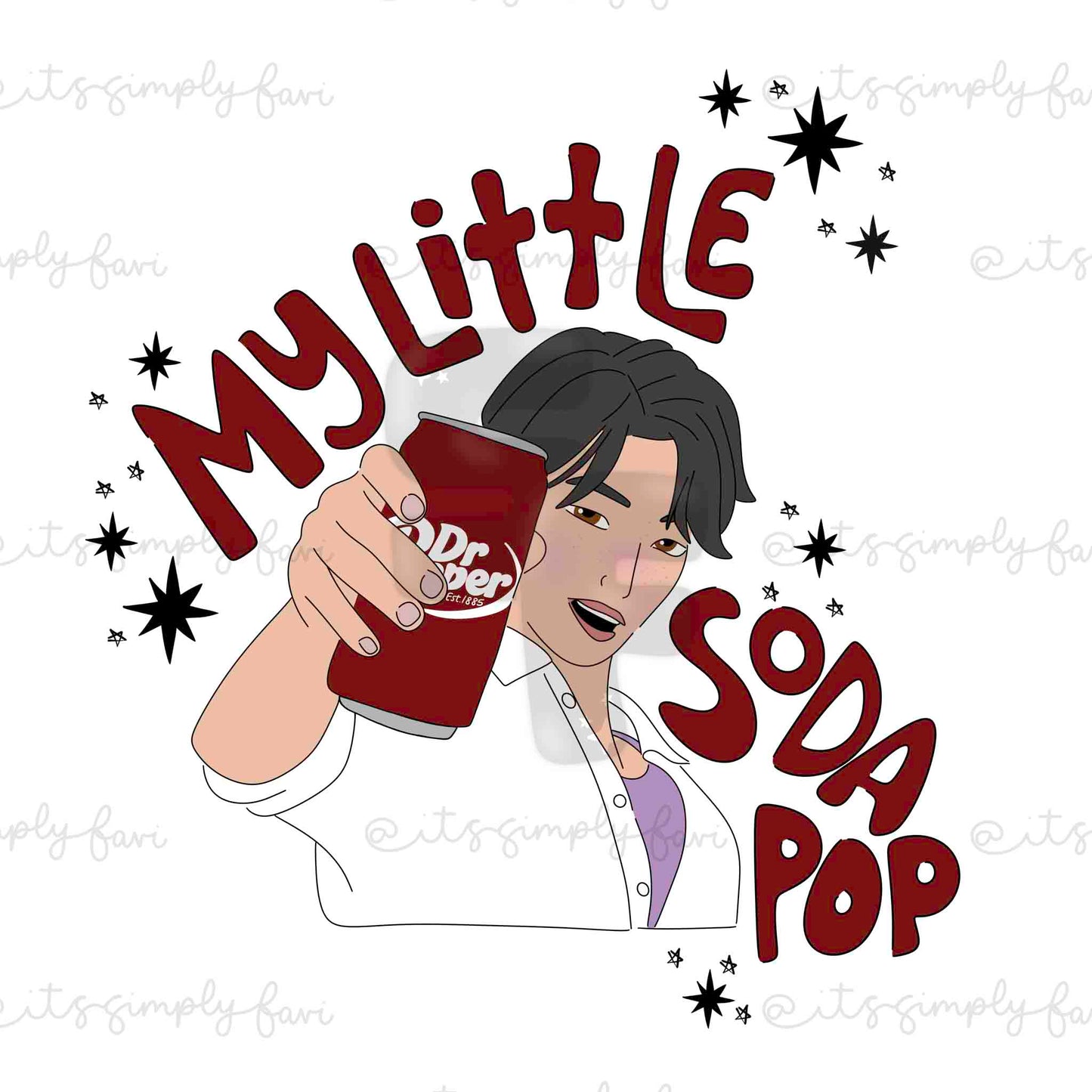 Soda Pop (Set Black and White Stars)