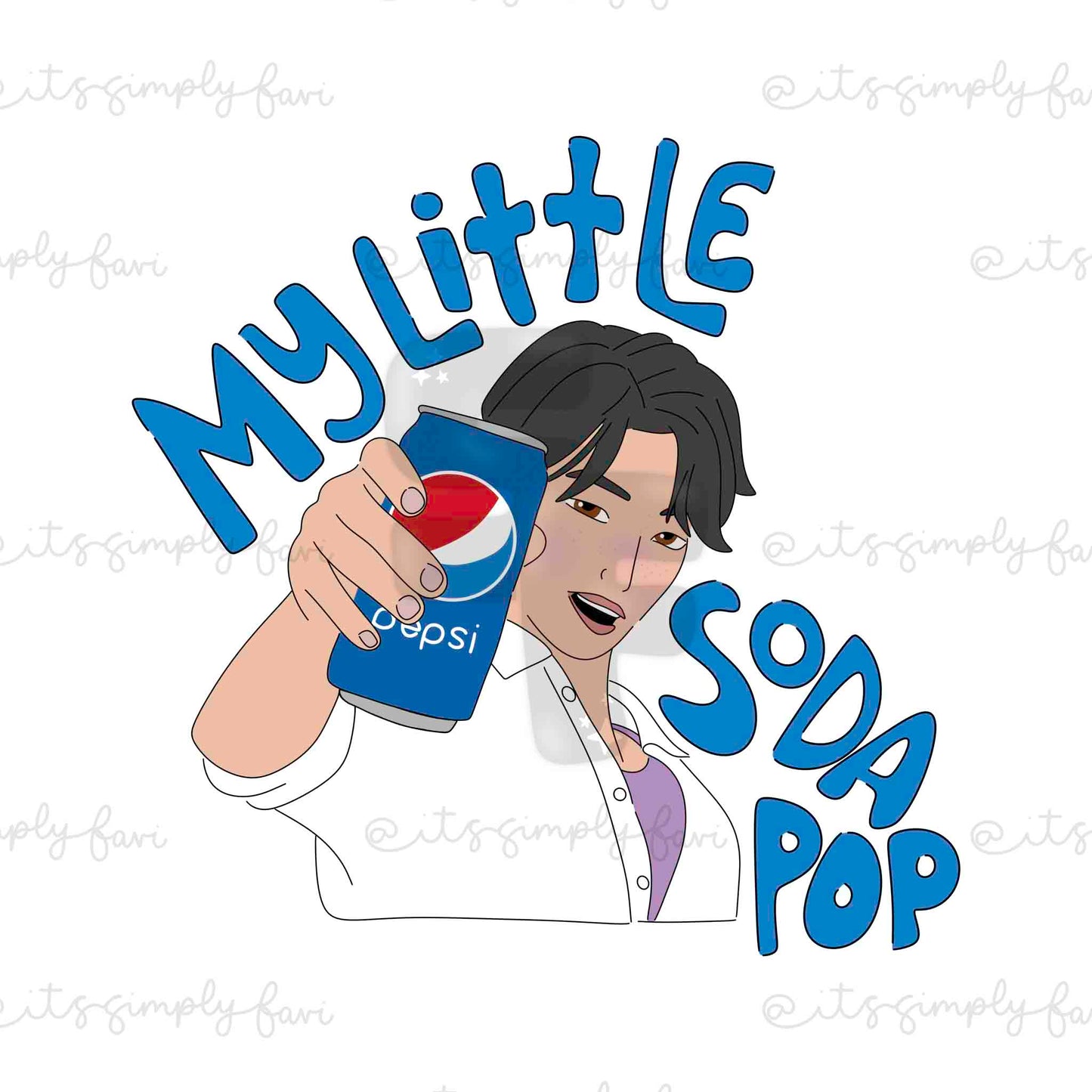 Soda Pop (Set Black and White Stars)