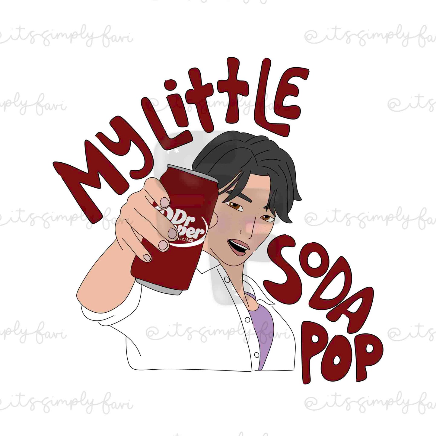 Soda Pop (Set Black and White Stars)