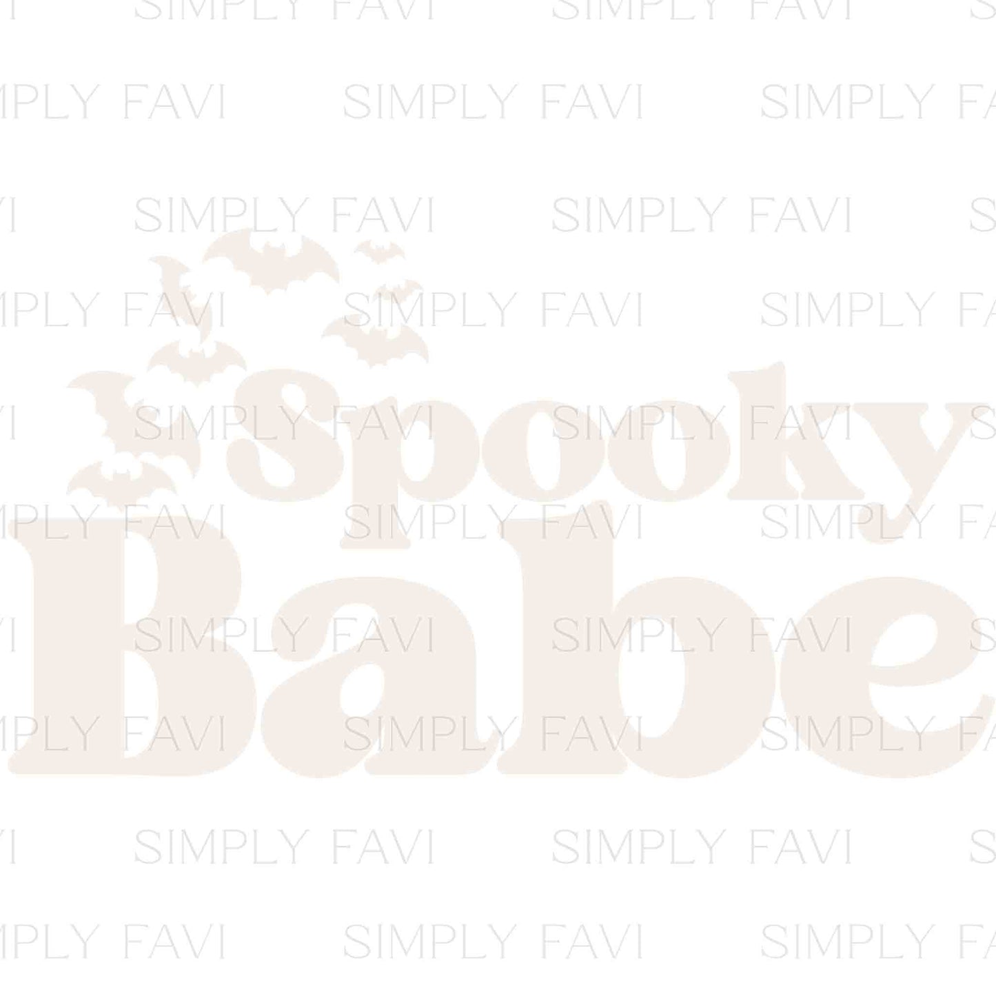 Spooky Babe PNG (set of 9)
