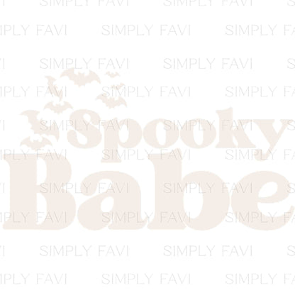 Spooky Babe PNG (set of 9)