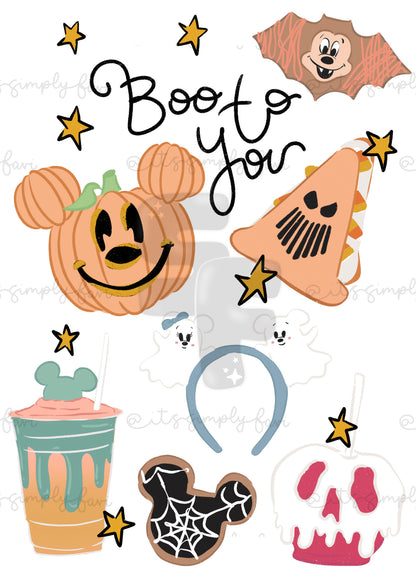 Spooky Magic Elements