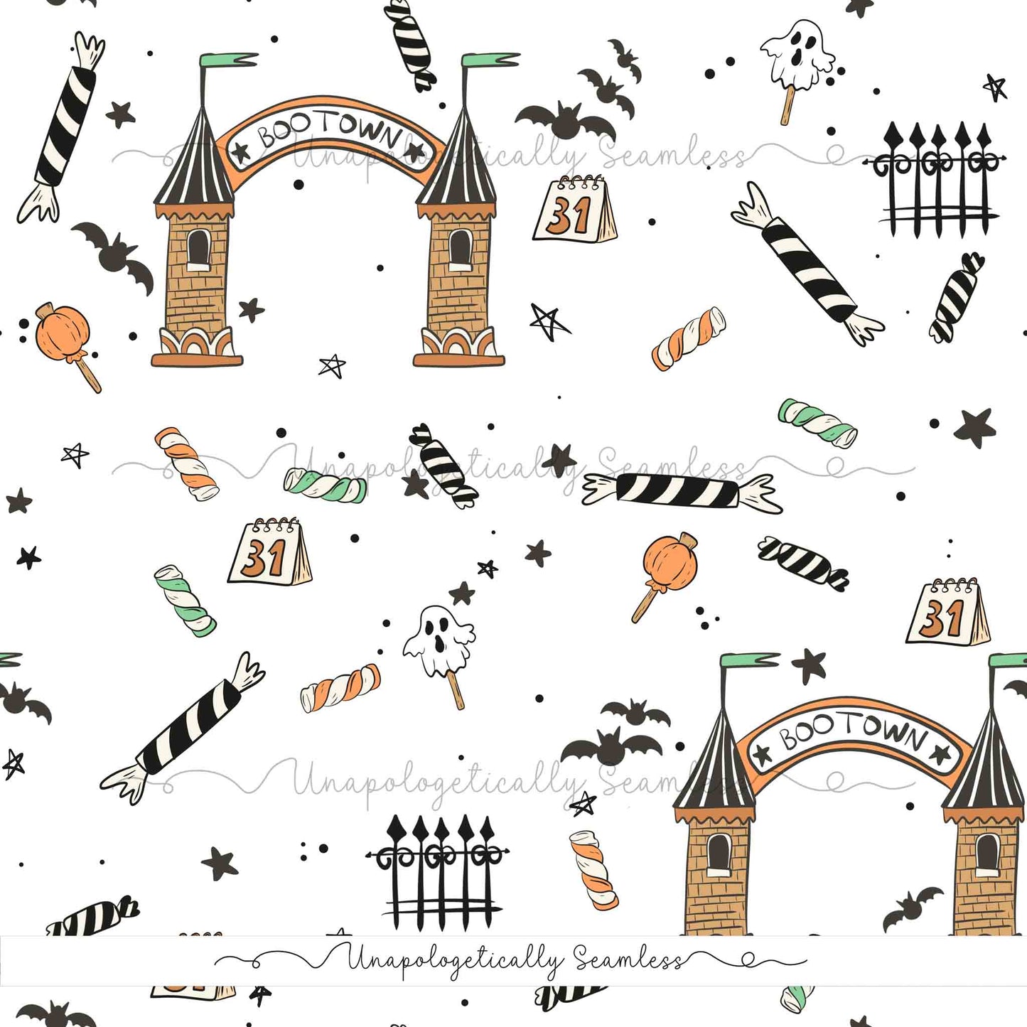 Spooky Entrance White