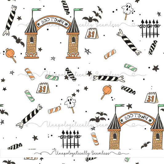 Spooky Entrance White