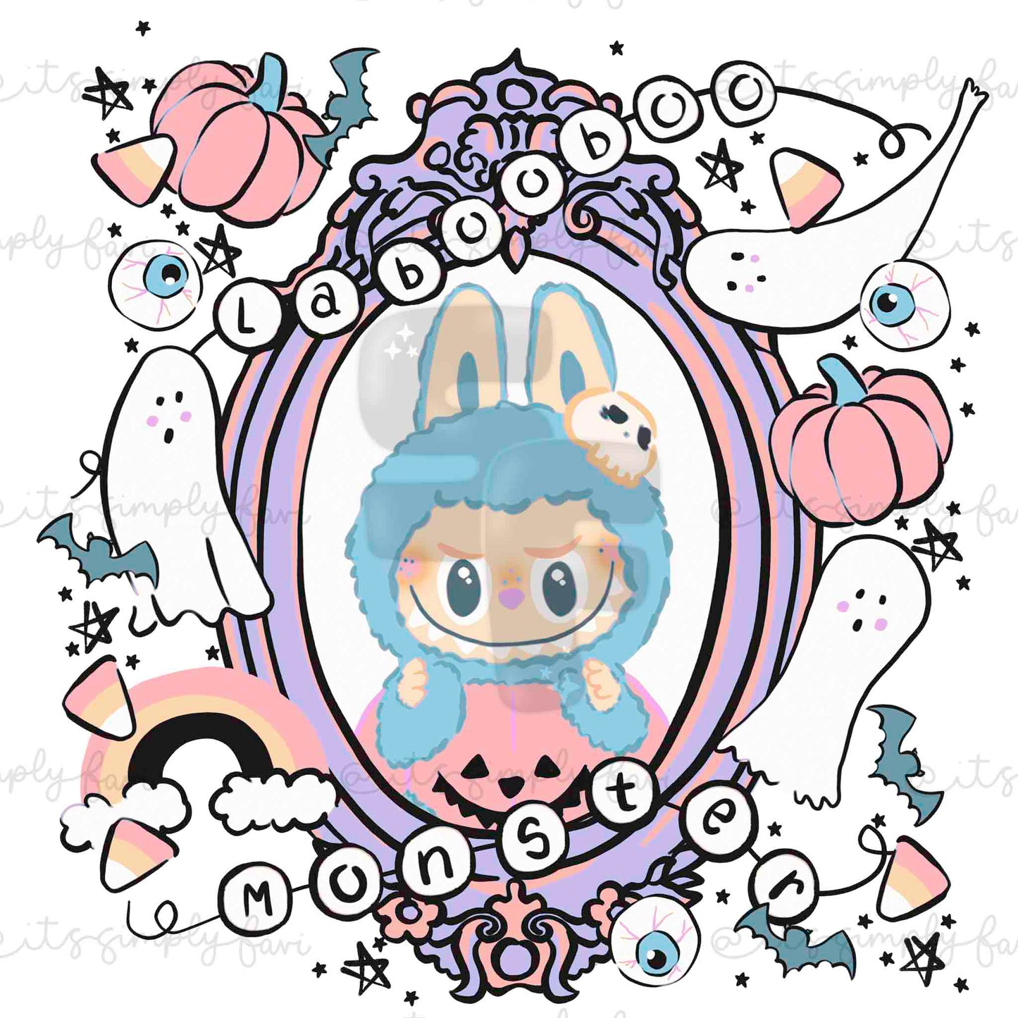 Spooky Bubu (Framed)