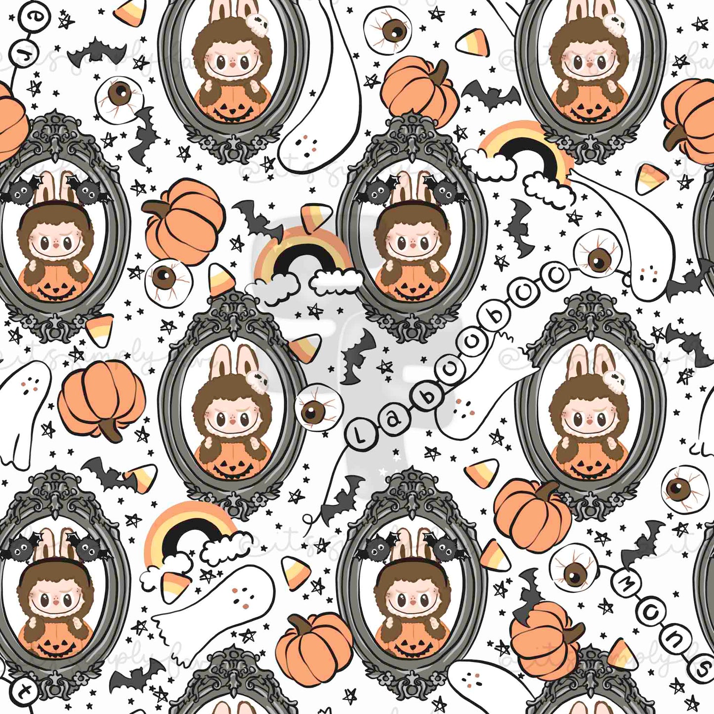 Spooky Bubu (Framed)