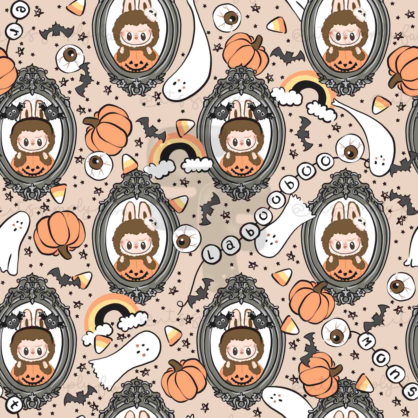 Spooky Bubu (Framed)