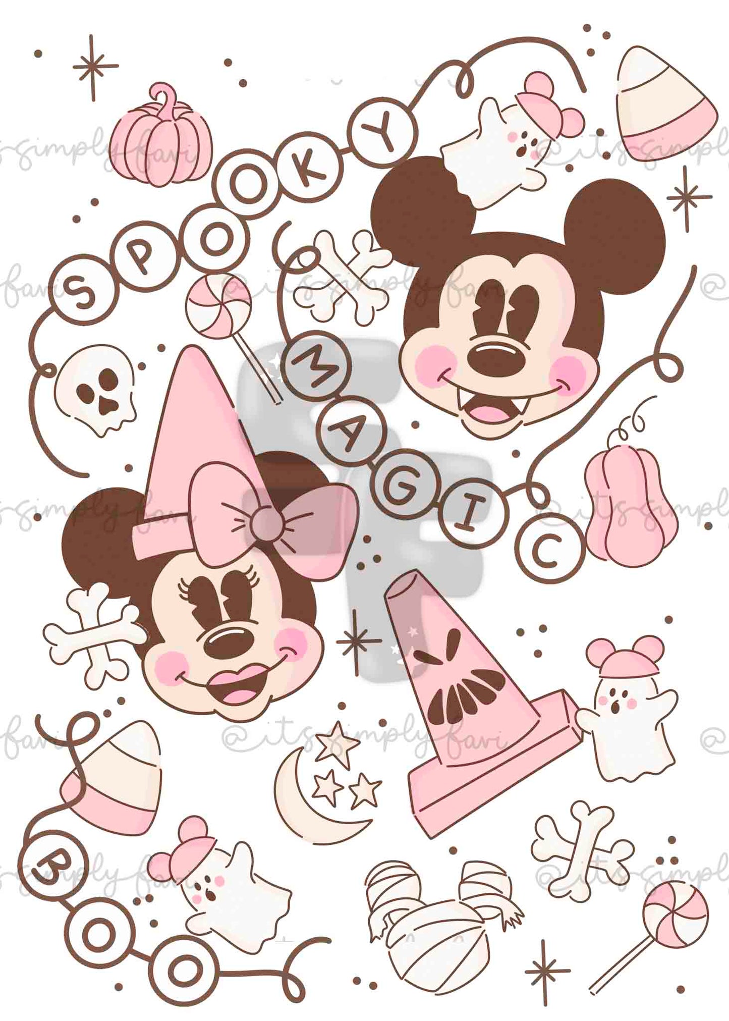 3 Month Patreon Tier Bundle - Spooky Mouse Magic