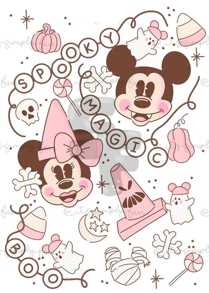 3 Month Patreon Tier Bundle - Spooky Mouse Magic