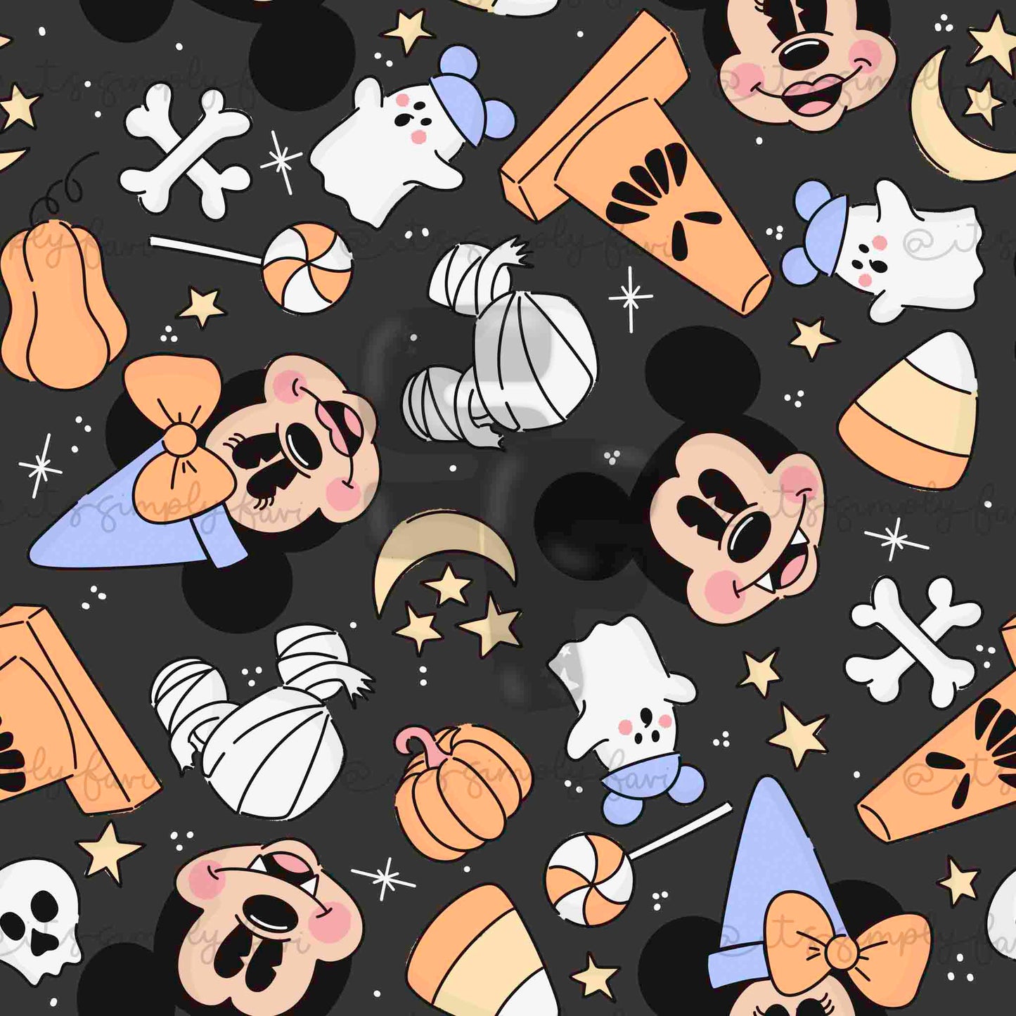 3 Month Patreon Tier Bundle - Spooky Mouse Magic