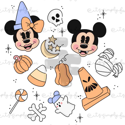 3 Month Patreon Tier Bundle - Spooky Mouse Magic