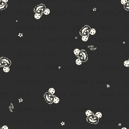 Spooky Pumpkin (set of 8)