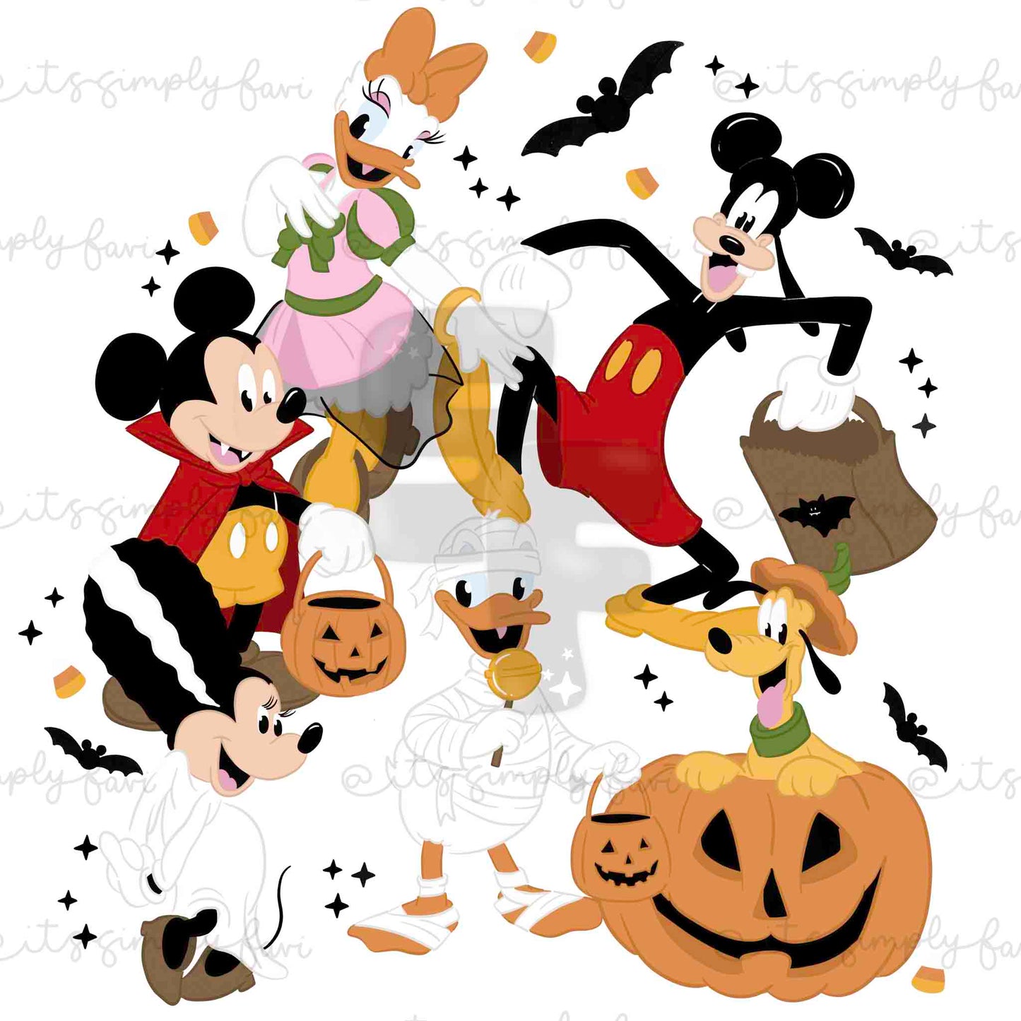 3 Month Patreon Tier Bundle - Sensational Six Spooky