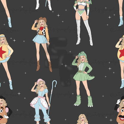 3 Month Patreon Tier Bundle - Taylor Dress Up