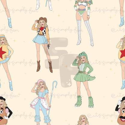 3 Month Patreon Tier Bundle - Taylor Dress Up