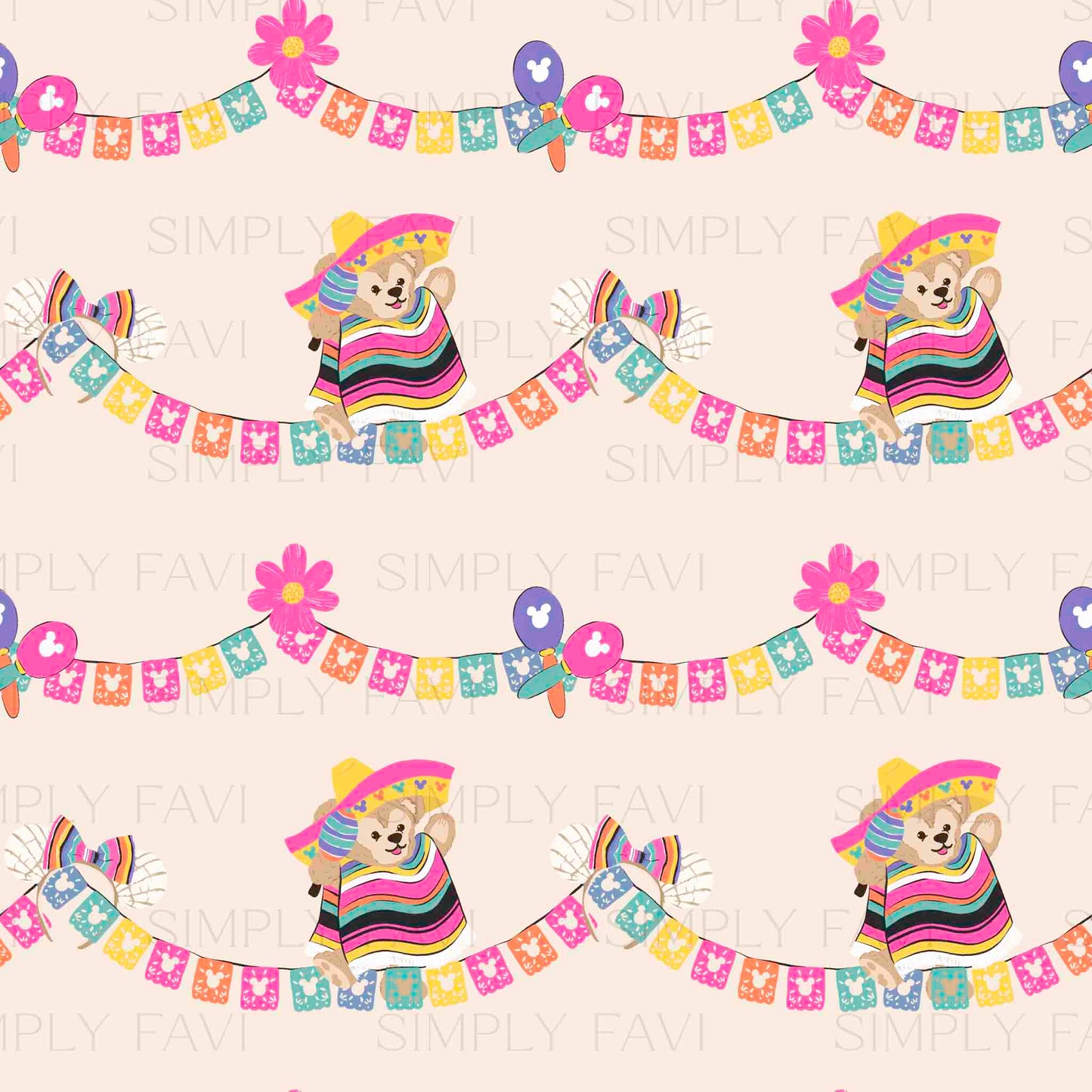 Teddy and Mexican Papel