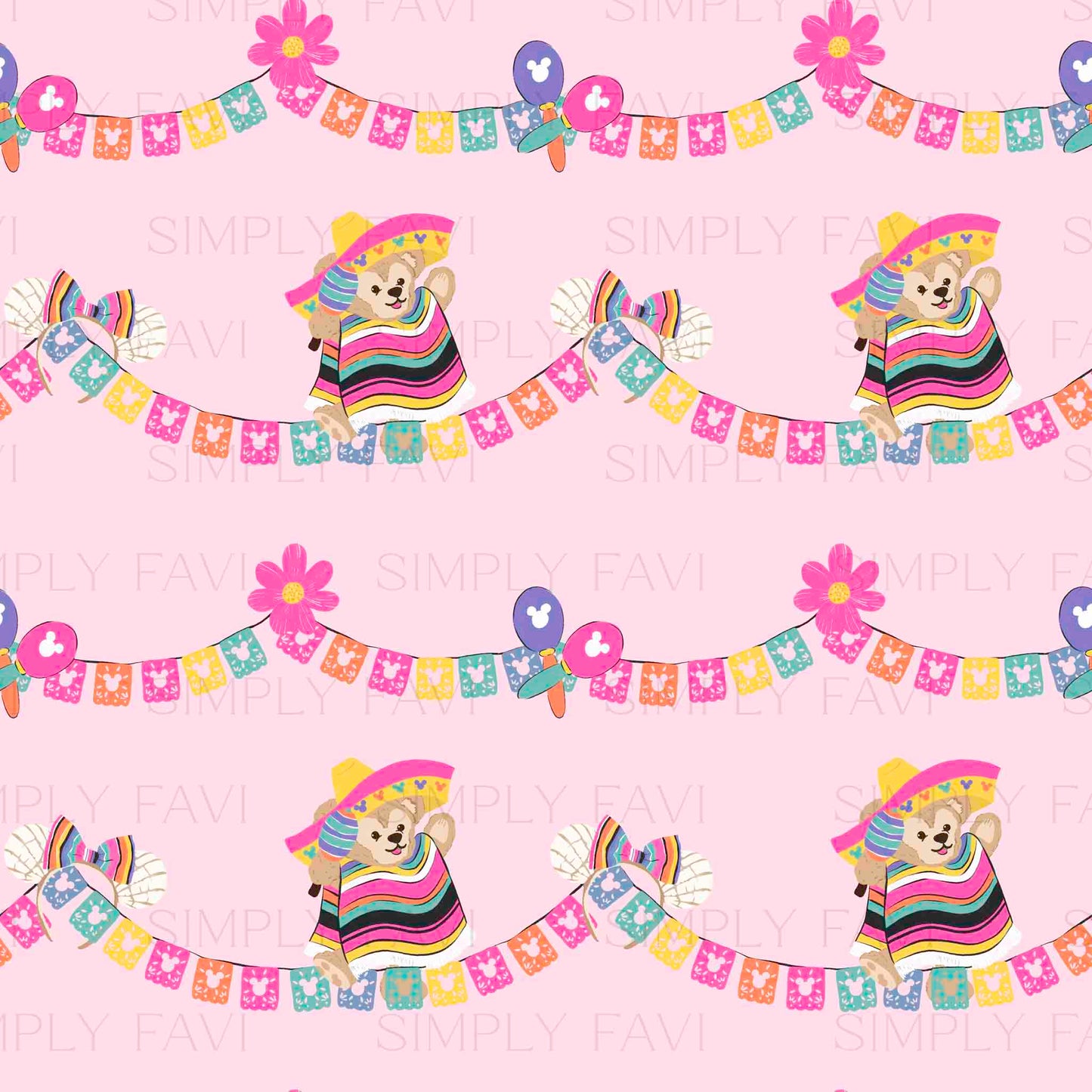 Teddy and Mexican Papel