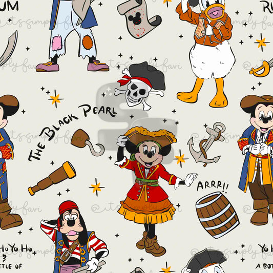 3 Month Patreon Tier Bundle - Pirates