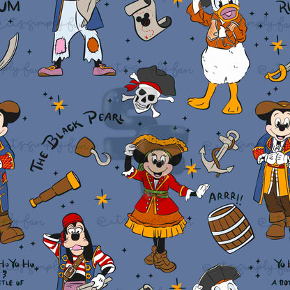 3 Month Patreon Tier Bundle - Pirates