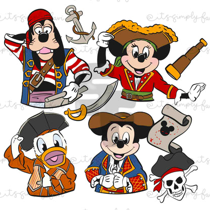 3 Month Patreon Tier Bundle - Pirates