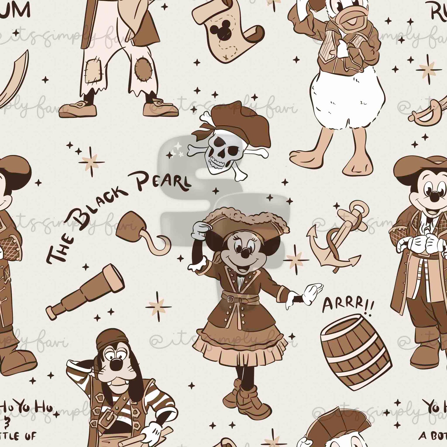 3 Month Patreon Tier Bundle - Pirates