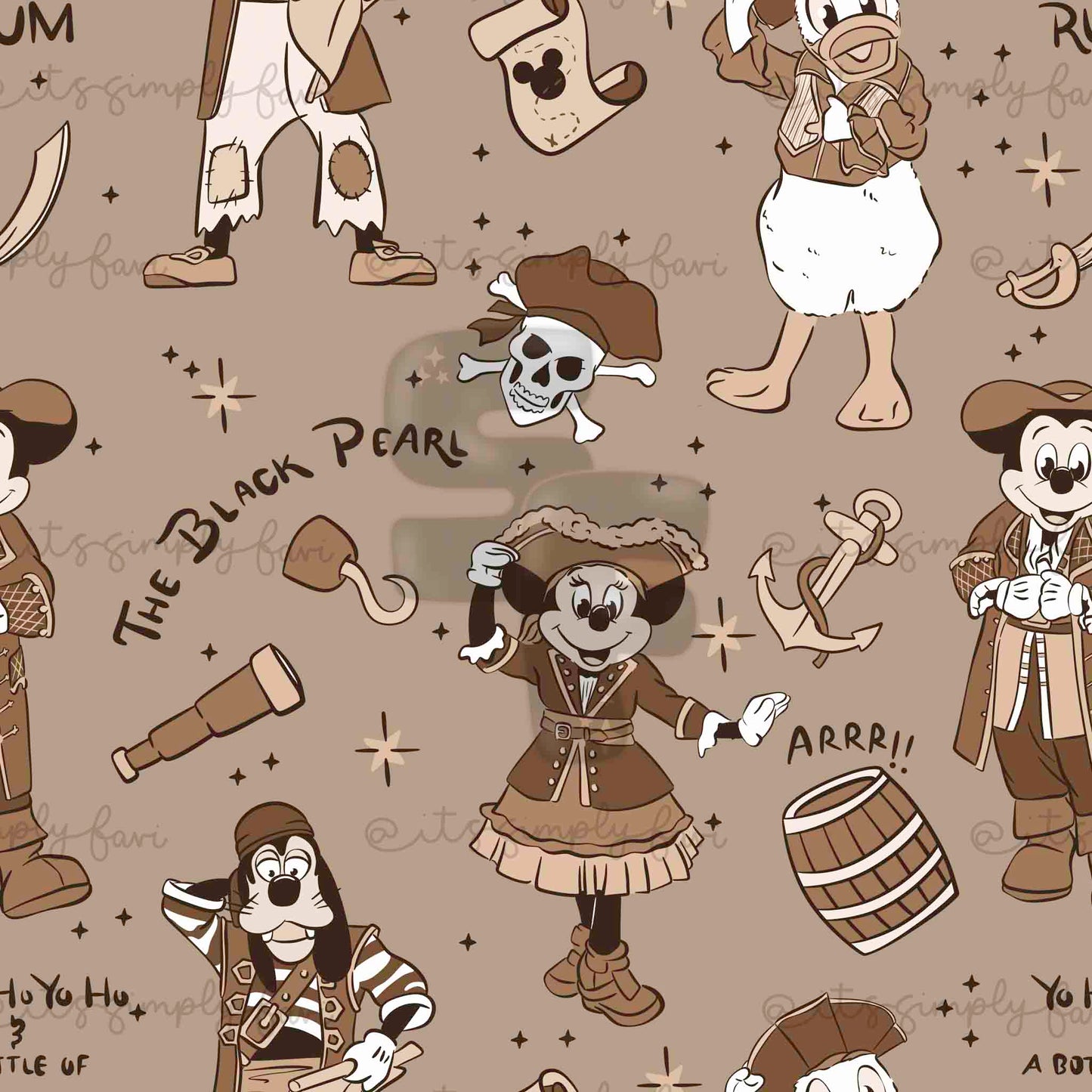 3 Month Patreon Tier Bundle - Pirates