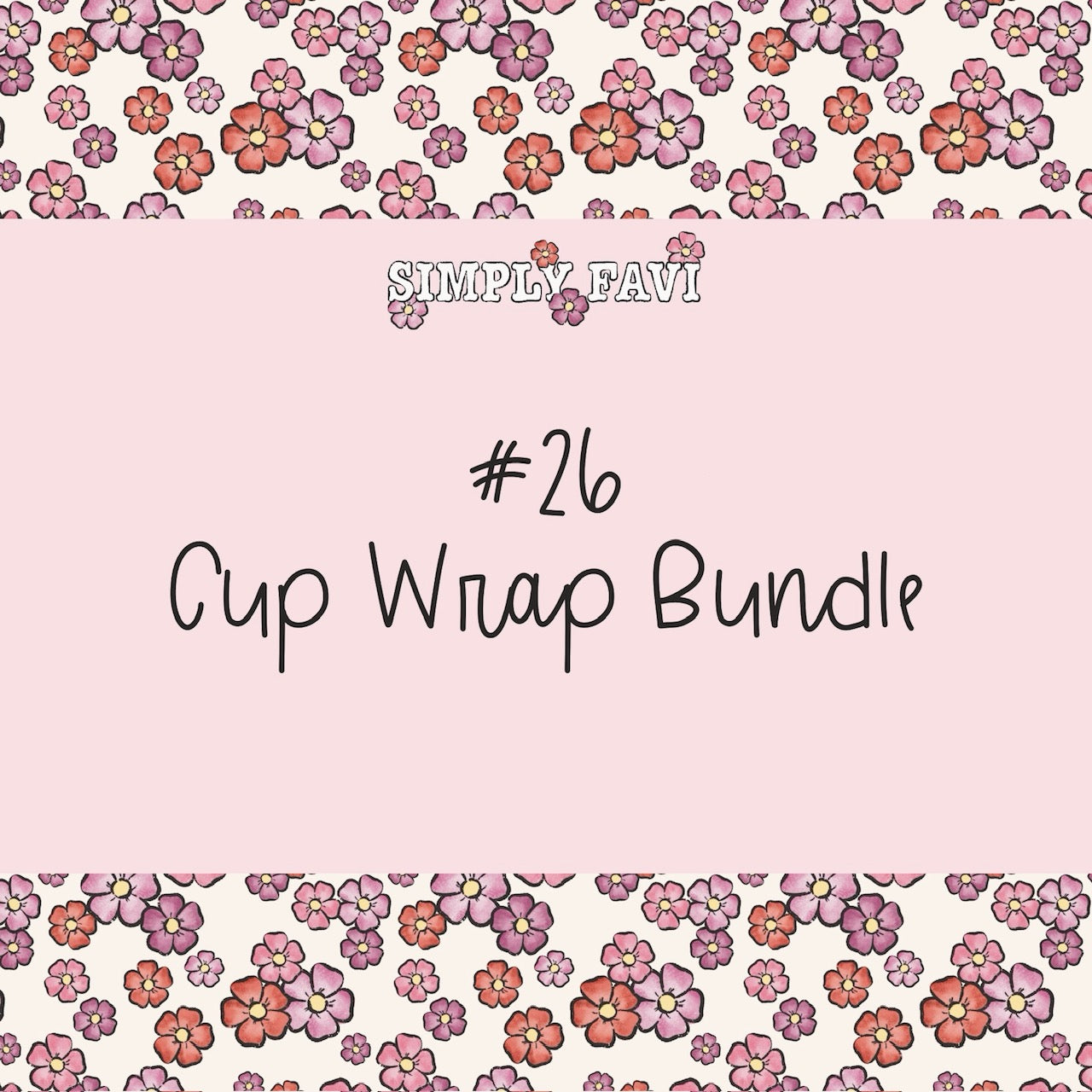 #26 Cup Wrap (set of 9)