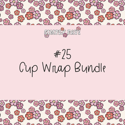 #25 Cup Wrap (set of 10)