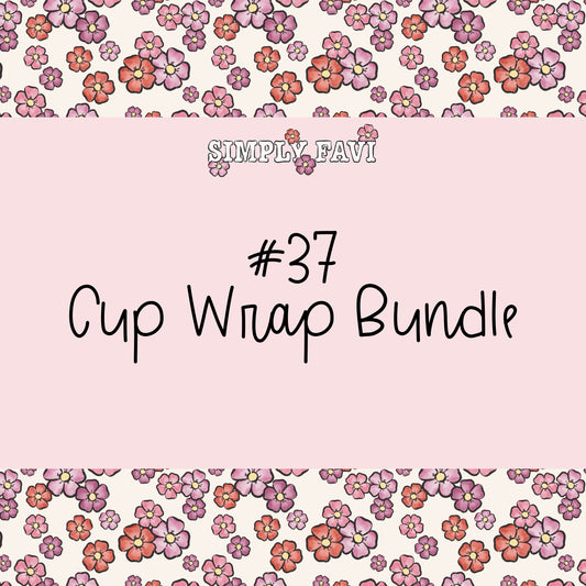 #37 Cup Wrap (set of 10)