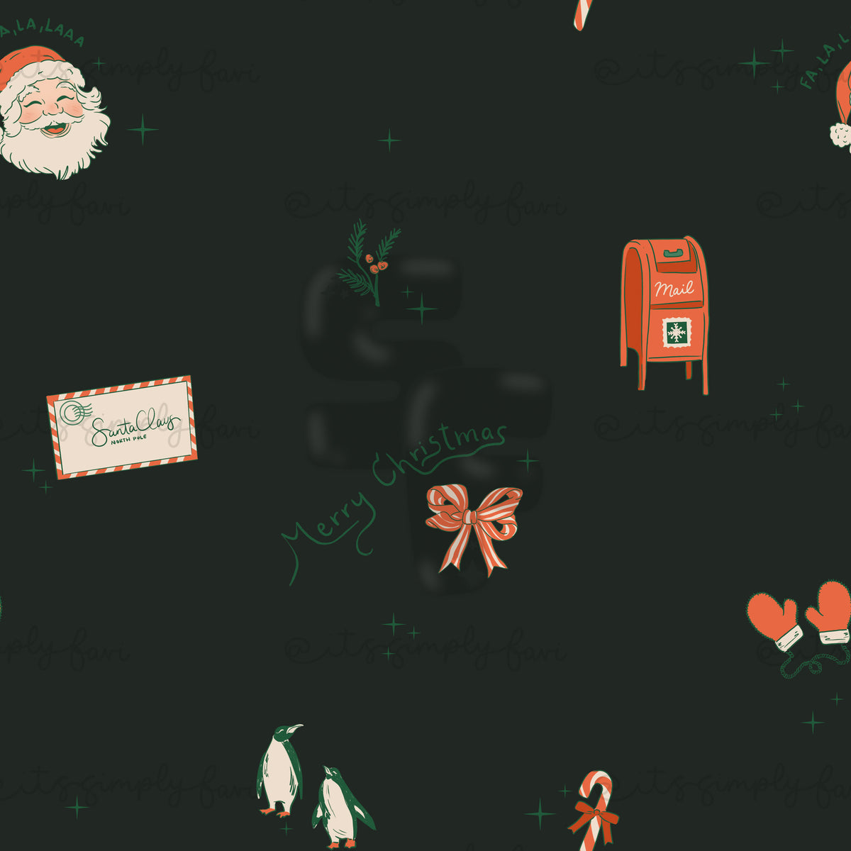 3 Month Patreon Tier Bundle- Santa