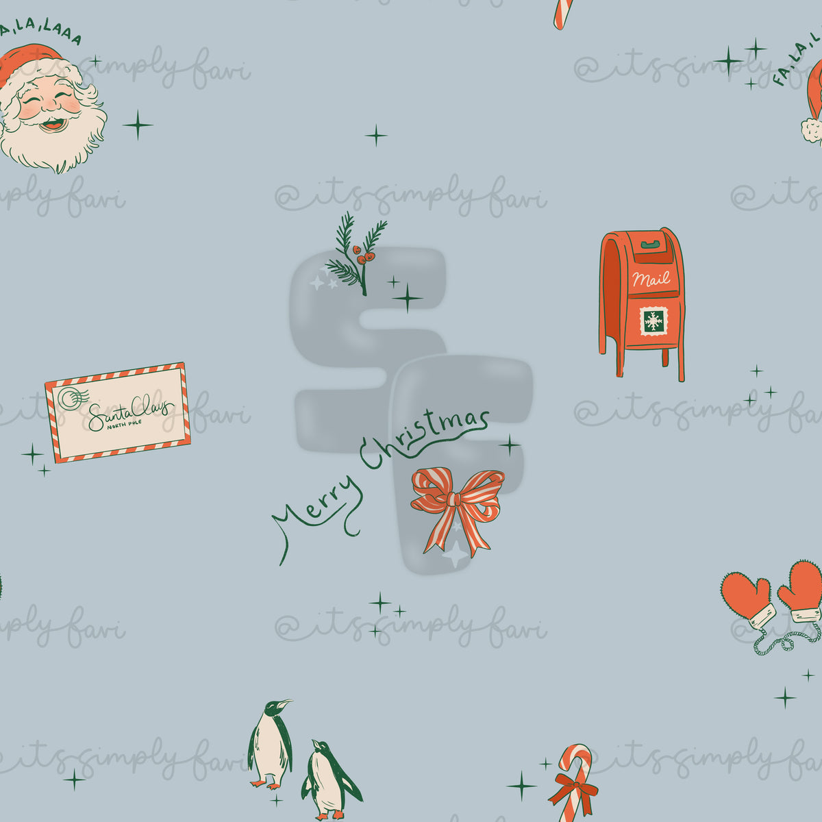 3 Month Patreon Tier Bundle- Santa