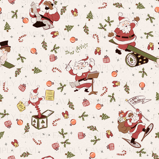 Vintage Holiday Cheers Nude