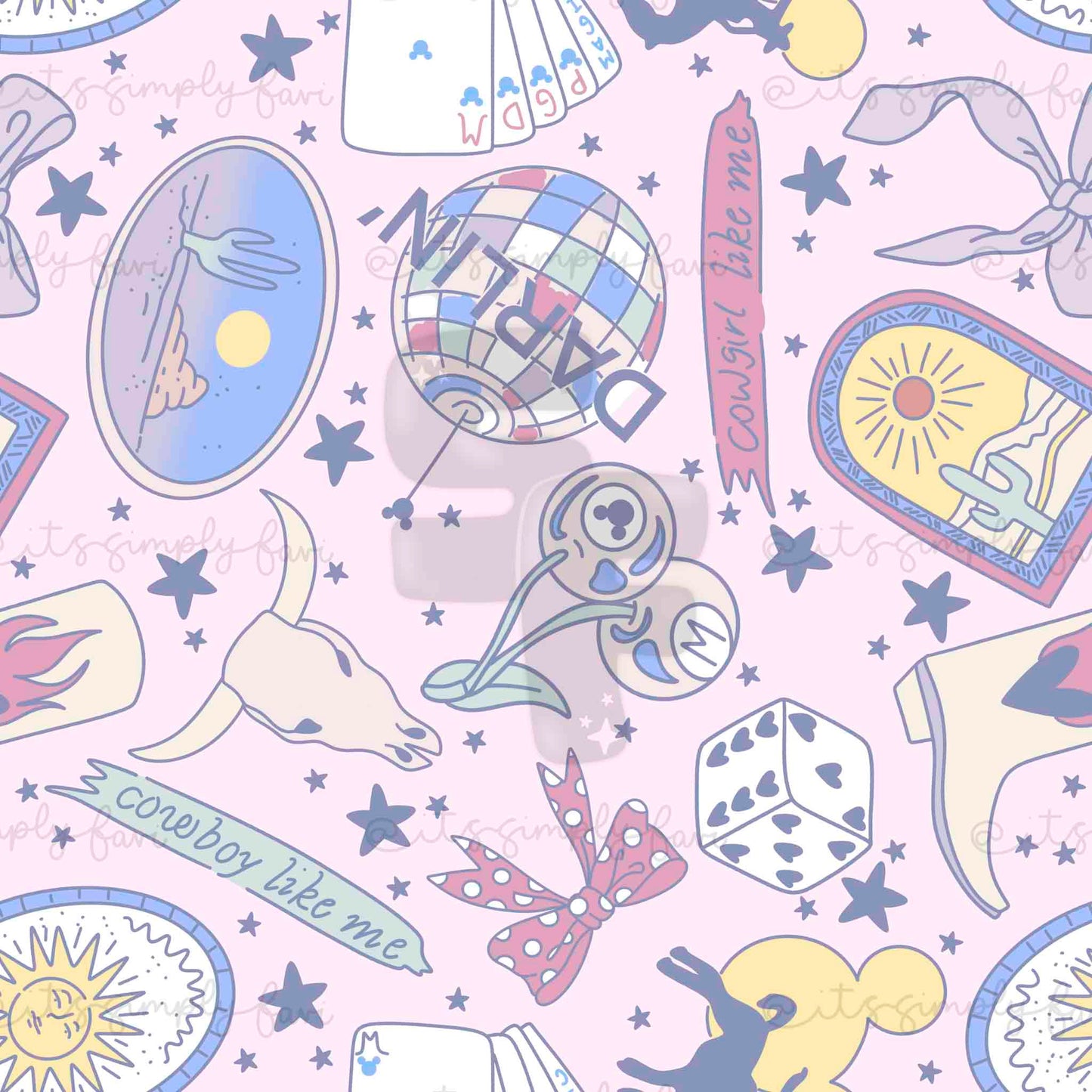 Western Cowgirl Magic (Beach Colors)