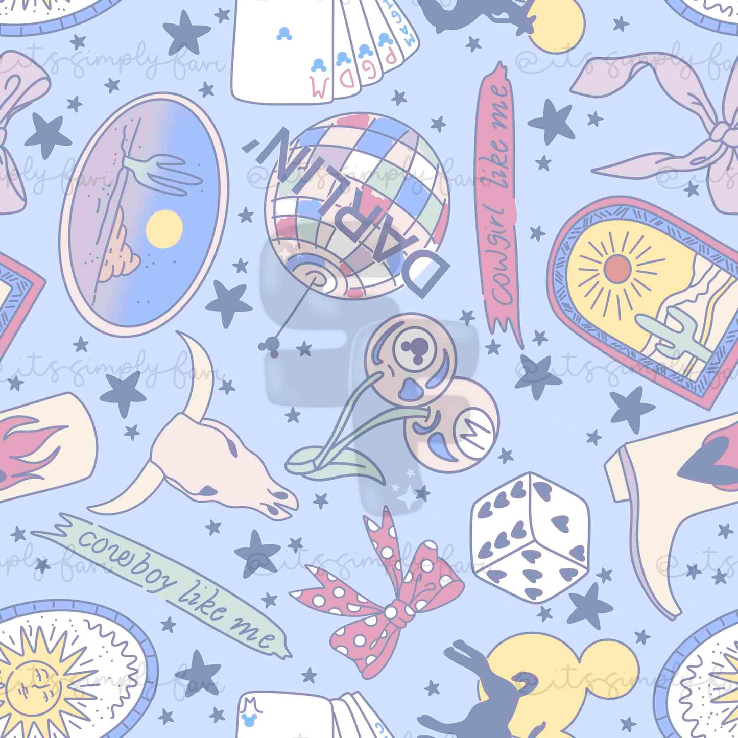 Western Cowgirl Magic (Beach Colors)