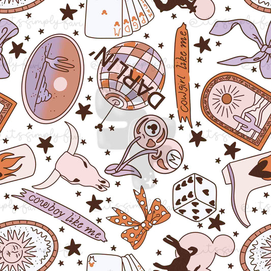 Western Cowgirl Magic (Sunset Colors)