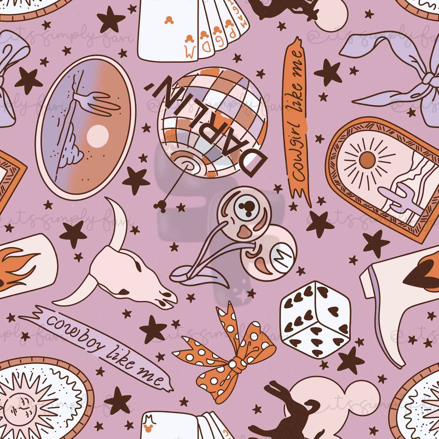 Western Cowgirl Magic (Sunset Colors)