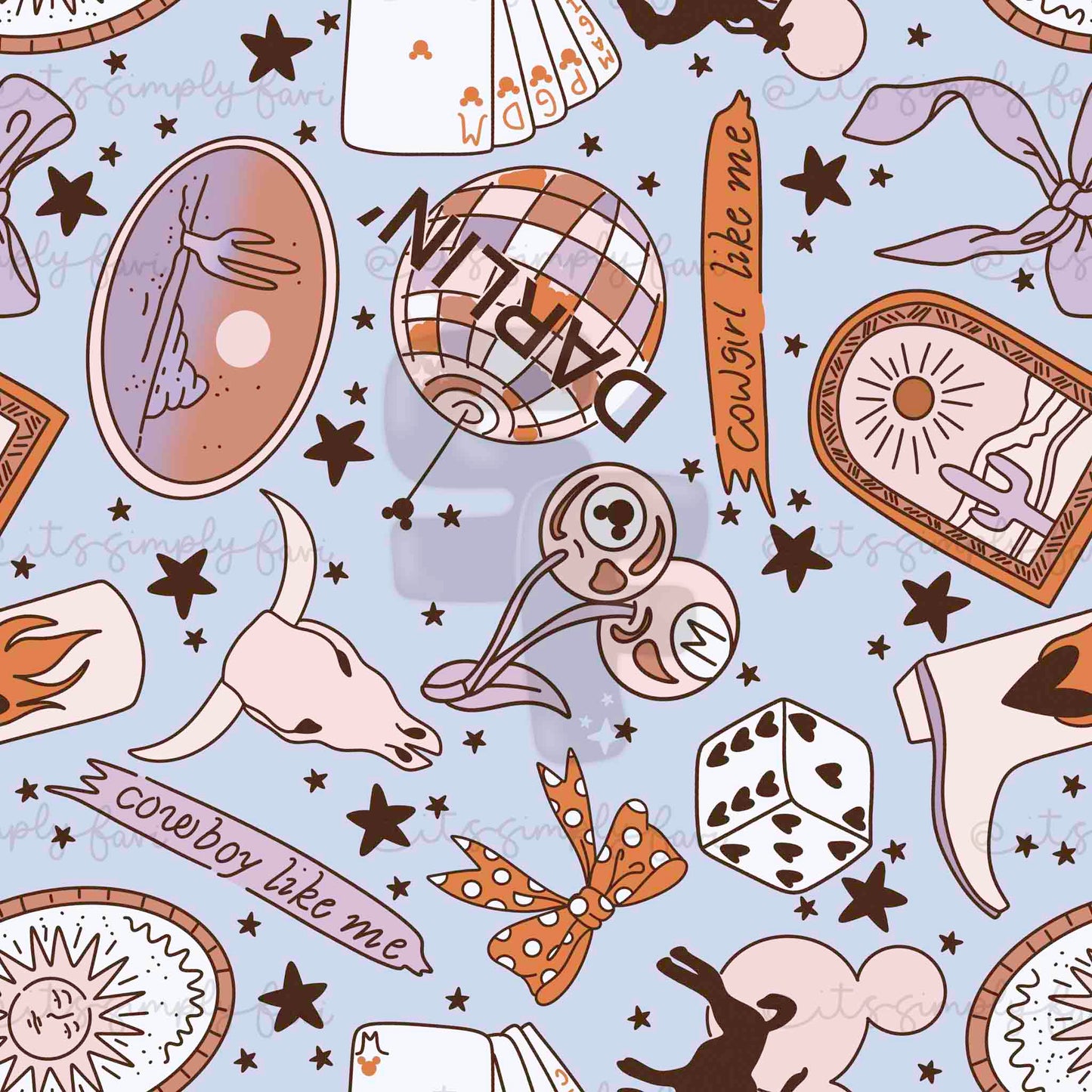 Western Cowgirl Magic (Sunset Colors)