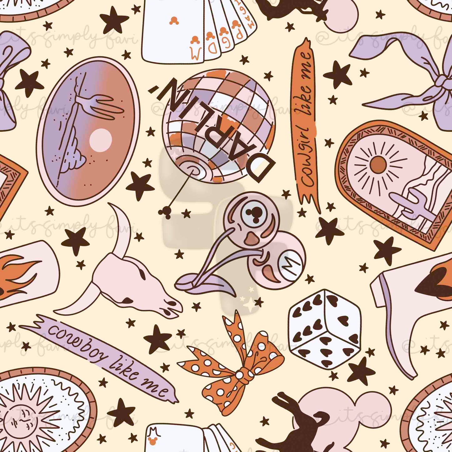 Western Cowgirl Magic (Sunset Colors)