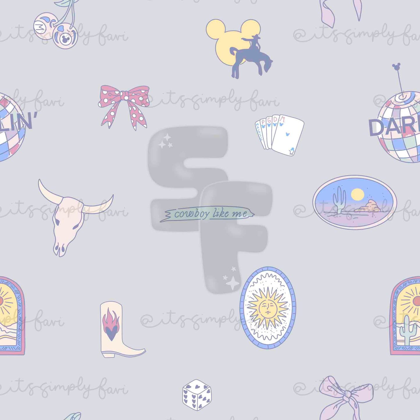 Western Cowgirl Magic (Beach Colors)