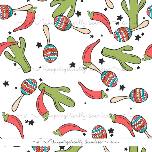 Chiles and Cactus White